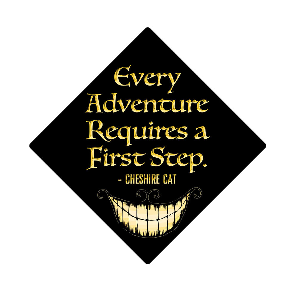 Graduation Cap Topper ™ - Alice in Wonderland - Tassel Topper - Tassel Toppers - Professionally Decorated Grad Caps