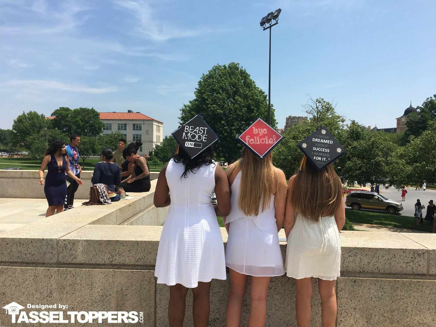 Graduation Cap Topper ™ - Beast Mode - Tassel Topper - Tassel Toppers - Professionally Decorated Grad Caps