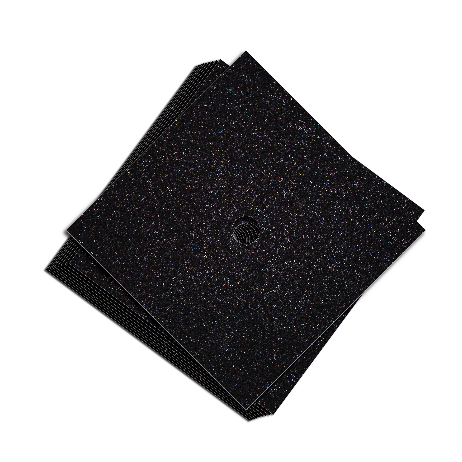Glitter Heavyweight Premium Construction Card Stock for Grad Caps, 5 Sheets, DIY Grad Cap Decorations - Tassel Toppers - Professionally Decorated Grad Caps