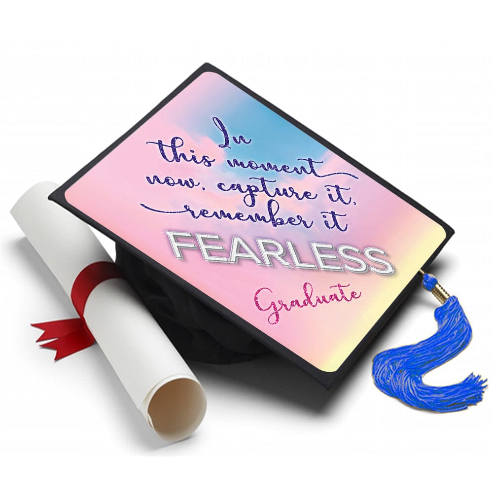 Taylor Swift - Fearless Grad Cap Tassel Topper - Tassel Toppers - Professionally Decorated Grad Caps