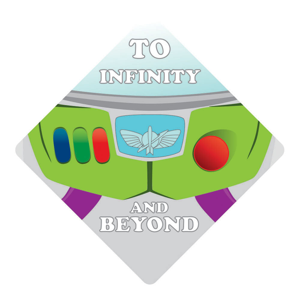 To Inifinity And Beyond - Toy Story Grad Cap Tassel Topper - Tassel Toppers - Professionally Decorated Grad Caps